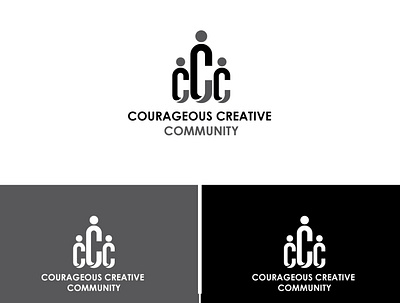 Courageous Creative Community creative logo creative minimal logo graphics design illustration logo design luxury logo modern minimalist logo design ui