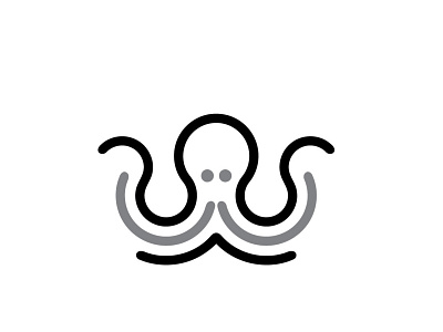 Octopus Logo brand creative logo creative minimal logo design education graphics design illustration logo logo design luxury logo modern minimalist logo design nursing home octopus logo