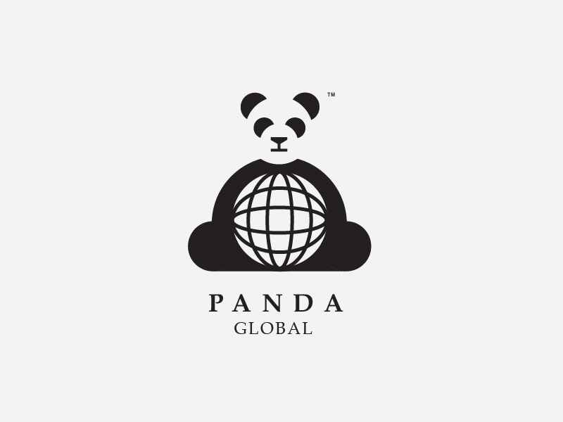 Panda Global. Панда svg logo. Panda svg.