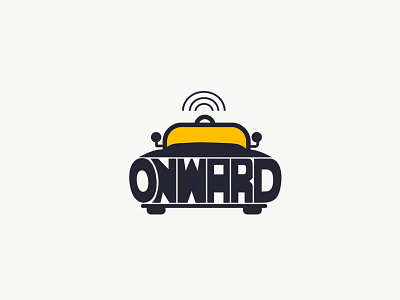 Daily Logo 5/50 - Driverless Car - ONWARD