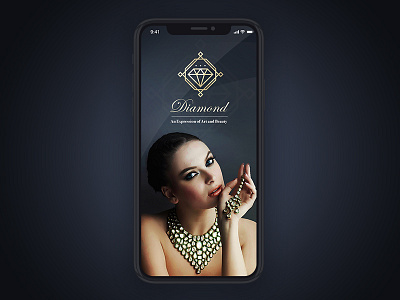 Adobe XD Playoff - Diamond Jewellery Online adobe colours ios playoff splashscreen ui ux xd