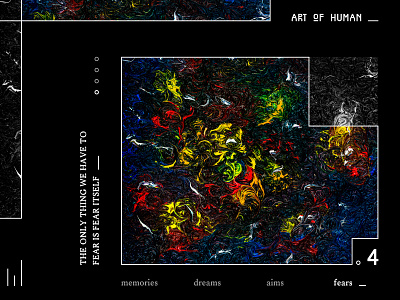 Art Of Human: Fears abstract app art artwork clean concept design drawing identity illustration minimalism oil on canvas painting pattern poster ui ui ux design ux web web desgin