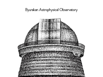 "Byurakan Astrophysical Observatory" Illustration