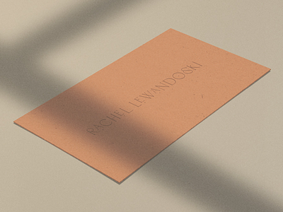 RL branding business card business card design graphic design print design typography