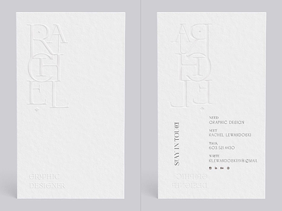 H M U branding business card design embossed embossed lettering graphic design lettering minimalist print design typography white