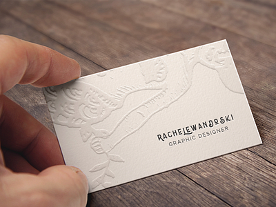 RL | EMBOSSED B.C branding business card businesscardmockup card design embossed mockup