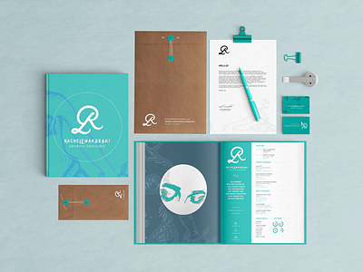 RL | STATIONERY branding mockup letterhead mockup stationery stationery design