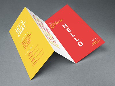Trifold Resume