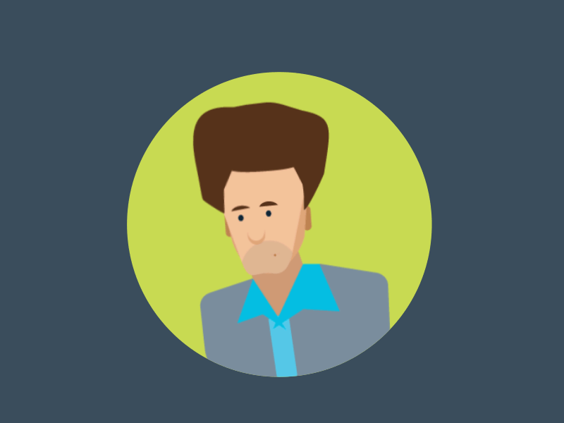 The Kramer cosmo cute face flat giddyup hair illustration kramer seinfeld