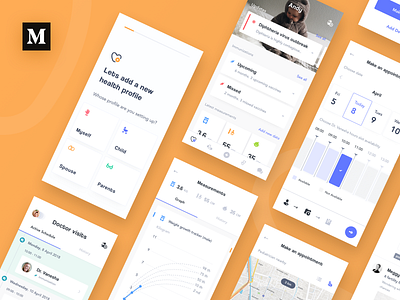 Healthcare Medium Shot health health app health care healthcare ui ux