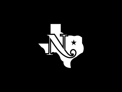 Letter N Texas Logo agasurohui branding design illustration lettermark logo minimalist monogram n logo simple texas usa