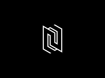 Letter N Line Construction abstract agasurohui branding construction design illustration letter n lettermark line logo minimalist monogram monoline simple