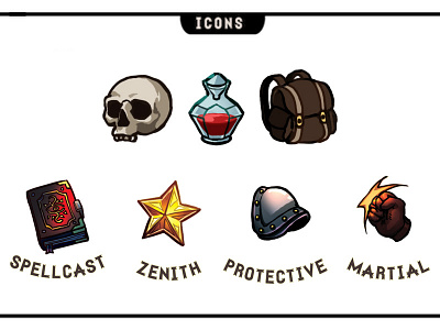 12 Realms: Dungeonland Icons 2