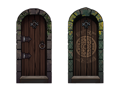 12 Realms: Dungeonland Door token