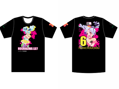 Zombieland Saga Lily Black Tee