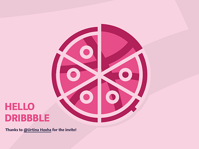 Hello Dribbble art brand dribbble hello hello dribble hello world illustration illustrator vector