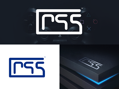 PS5 brand branding concept icon idenity logo logotype mark playstation ps4 ps5 rebrand sony type typography wordmark