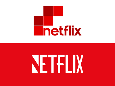 Netflix Rebrand brand identity brand mark cinema concept design film flat illustration illustrator logo logo design logo mark logo refresh logotype movie netflix rebrand rebranding theater