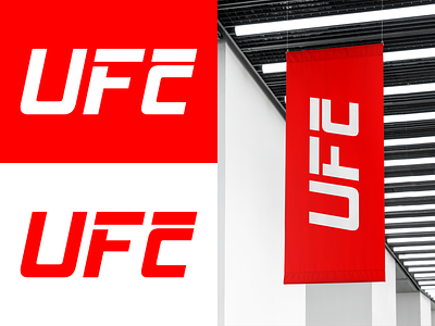 UFC Re-branding branding branding and identity character illustration logo mark rebranding redesign simple sport typography