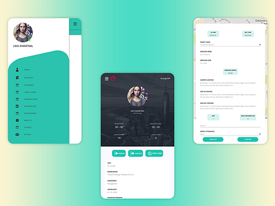 ESS App by Love Kharatmal on Dribbble