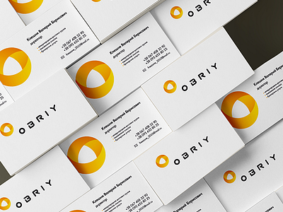 OBRIY advertising branding business cards design graphic print