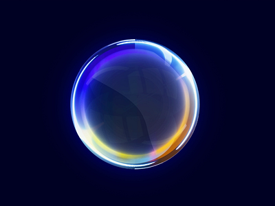 Glowing Orb 3d animation motion motion design motion graphics