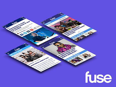 Fuse TV redesign entertainment website