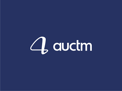 Logo design for Auctm brand identity branding design icon illustrator logo logo design sketch typography vector