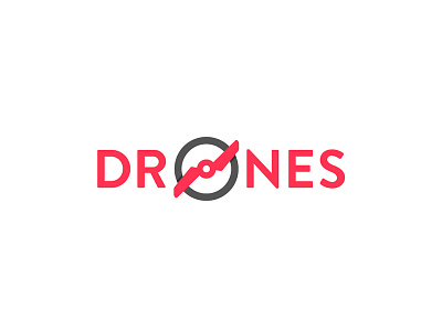 Drone Logo Design illustrator logo minimalistic logo