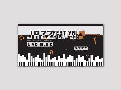 Jazz Festival adobe branding cmyk color design dribbble music poster