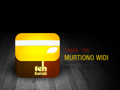 Thank You Murtiono Widi