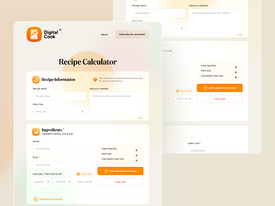 Recipe Calculator