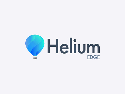 Helium Edge Logo Design logo