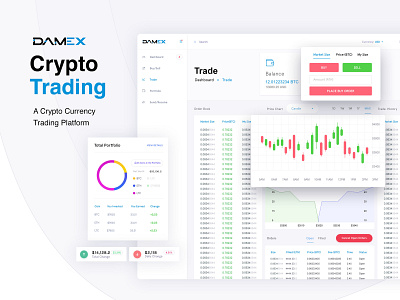 Damex Crypto Trading Platform