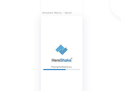 Hereshake Mobile App Splash