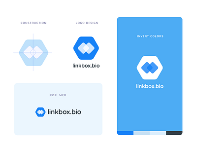 linkbox.bio Logo Design logo minimallogo