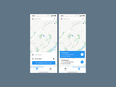 Daily UI #029 - Map 029 dailyui map mobile app ui ux