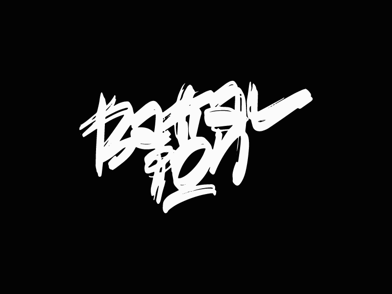 Handstyles battalion calligraphy distress grunge hand drawn illustration ipad lettering live trace procreate texture type vector wordmark