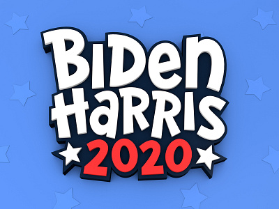 Go Vote! 3d biden biden 2020 biden harris calligraphy democracy election fucktrump illustration lettering president procreate riseupshowupunite save democracy typography usa vote