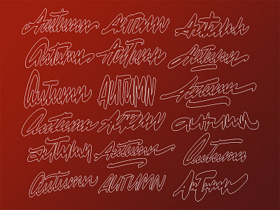 Autumn_002.jpg autumn brush calligraphy custom type hand drawn ipad lettering procreate pumpkin spice season typography wordmark