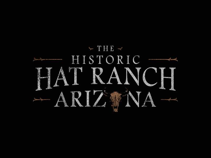 Hat Ranch graphics arizona brand identity branding cattle cowboy graphic design hat ranch horse steer texas western williams