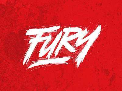 Fury Lettering calligraffiti calligraphy distress fury grunge handstyle lettering mmadmax procreate rage sketch