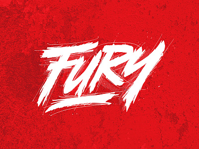 Fury Lettering