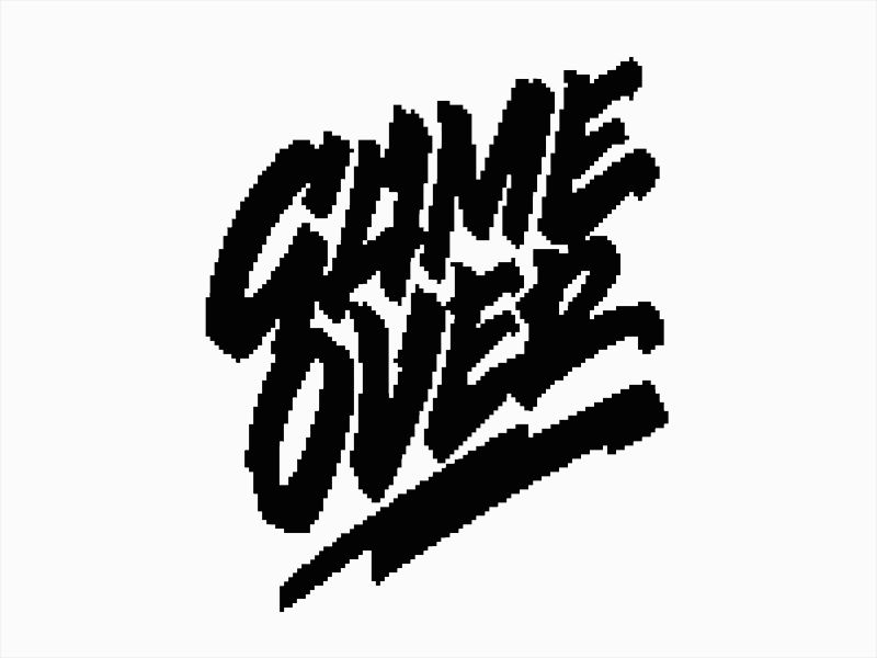 Game Over by RevengeLover on Dribbble