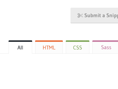Sexy tabs are sexy... by Seb Kay on Dribbble