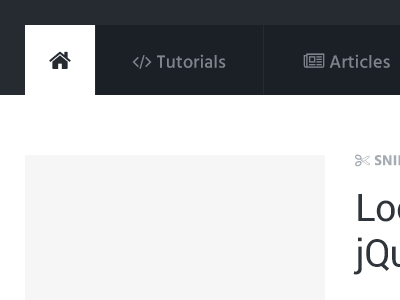 Refreshed Menu with Icon