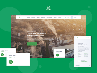 Chemical company website