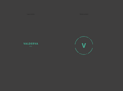 Valderva Rebranding branding identity logo