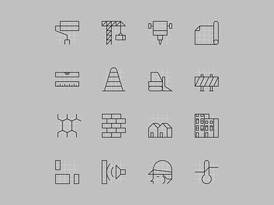 Construction Company-Iconset