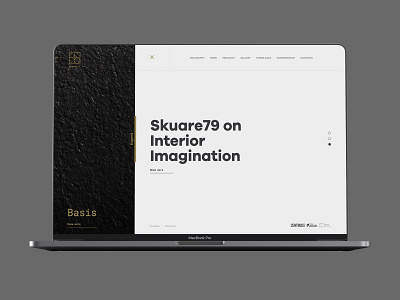 Skuare79 on the Web branding identity ui uxui web webdesign